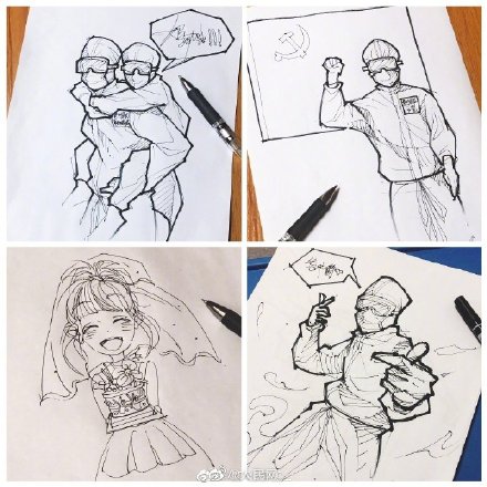 致敬每一位医护！网友把隔离治疗经历画成漫画